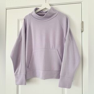 MOVING SALE | Women’s Lavender FILA Cowl Neck Fleece Sweatshirt, Size XXL